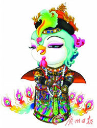 中國(guó)僑網(wǎng)故宮吉祥物“美美”