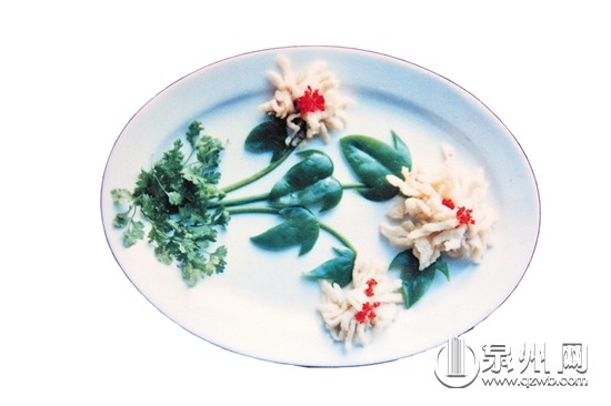 中國僑網(wǎng)美輪美奐的拼盤。