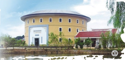 中國僑網(wǎng)印尼客家博物館外景。(莊雪雅 攝)