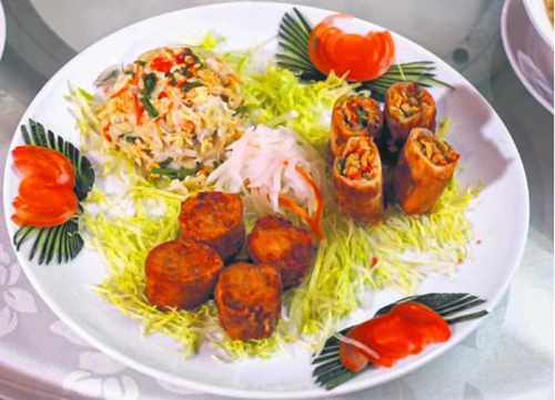 茗珍奮記的三式拼盤(新加坡《聯(lián)合早報》)