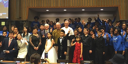 全場嘉賓合影。(美國《僑報》/Matthew