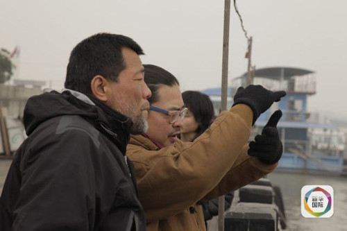 影片攝影指導(dǎo)李屏賓與導(dǎo)演楊超(右)