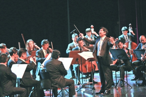 中國愛樂樂團在斯里蘭卡演出現(xiàn)場