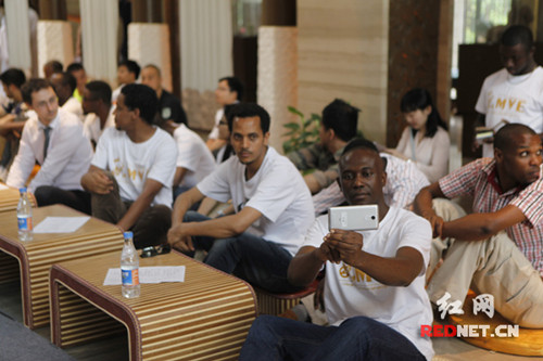 聯(lián)歡會現(xiàn)場