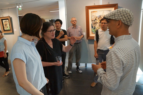 觀眾與徐大師進(jìn)行交流(閆健