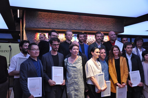 合影(英國《華聞周刊》資料圖)