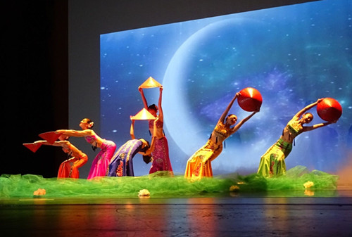 中國僑網(wǎng)資料圖(休斯敦華星藝術團供圖)