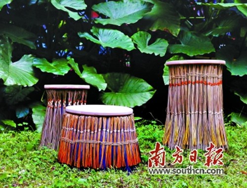 中國僑網(wǎng)廣州美術(shù)學(xué)院工業(yè)設(shè)計學(xué)院家具工作室?guī)熒谱鞯妮覆菰O(shè)計作品。(資料圖)