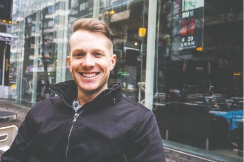 中國僑網(wǎng)主人公Jordan Porter