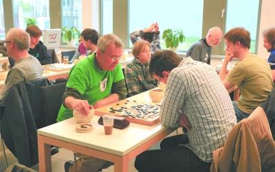 中國僑網(wǎng)柏林“中國杯”圍棋大賽現(xiàn)場