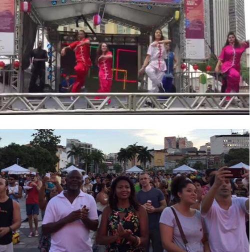 中國僑網(wǎng)演出現(xiàn)場。(南美僑報(bào)網(wǎng) 資料圖)