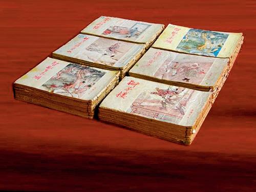 中國(guó)僑網(wǎng)頗顯“古老”的小人書(shū)。連環(huán)畫(huà)出版社供圖