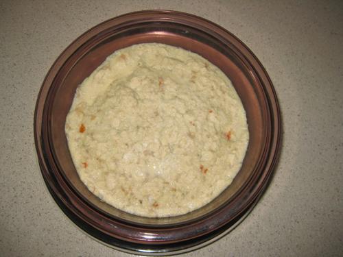 中國僑網(wǎng)蝦仁蒸蛋(美國《世界日?qǐng)?bào)》圖片)