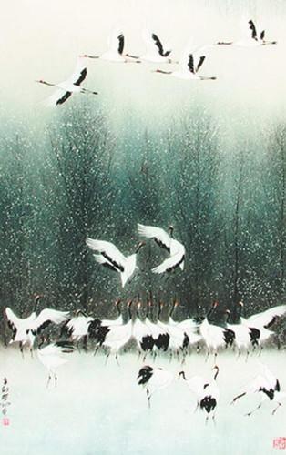 中國僑網(wǎng)戲雪 林湖奎