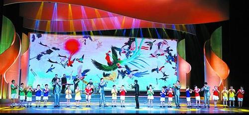 中國僑網(wǎng)上海民族樂團(tuán)《海上生民樂》劇照