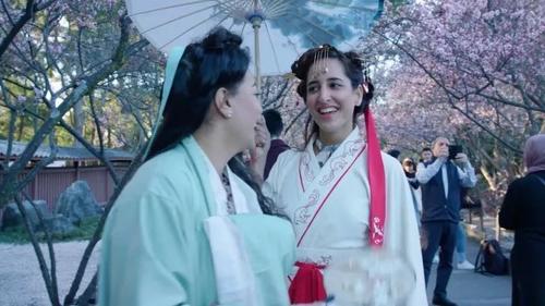 中國僑網(wǎng)老外也能毫無違和感成為中國古典美女