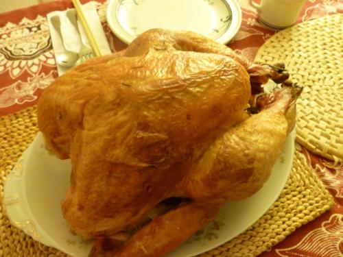 中國(guó)僑網(wǎng)香噴噴的烤火雞 (美國(guó)《世界日?qǐng)?bào)》)