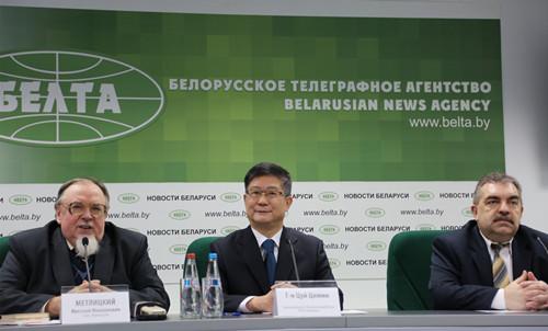 中國僑網(wǎng)新春發(fā)布會現(xiàn)場。