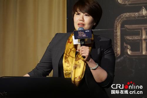 中國僑網(wǎng)《國家寶藏》節(jié)目總導(dǎo)演于蕾 攝影:李納新