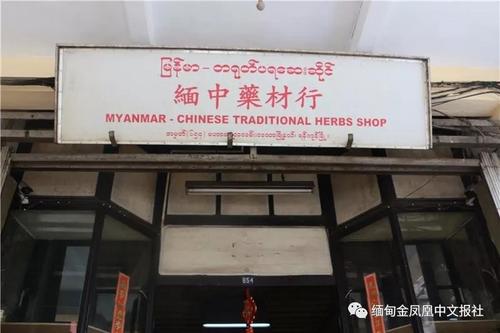 中國僑網(wǎng)緬中藥材行 (緬甸金鳳凰中文報微信公眾號)